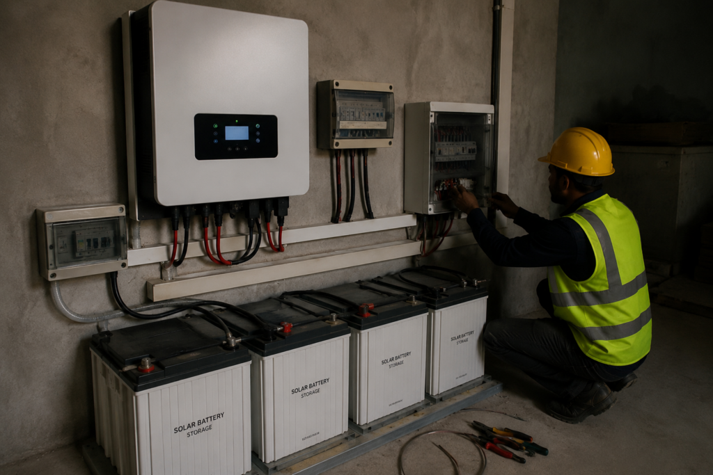 solar panel installation 2